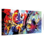 Colourful Abstract Immersion Canvas Print