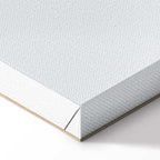 Blue Feather Abstract Vertical Canvas Print