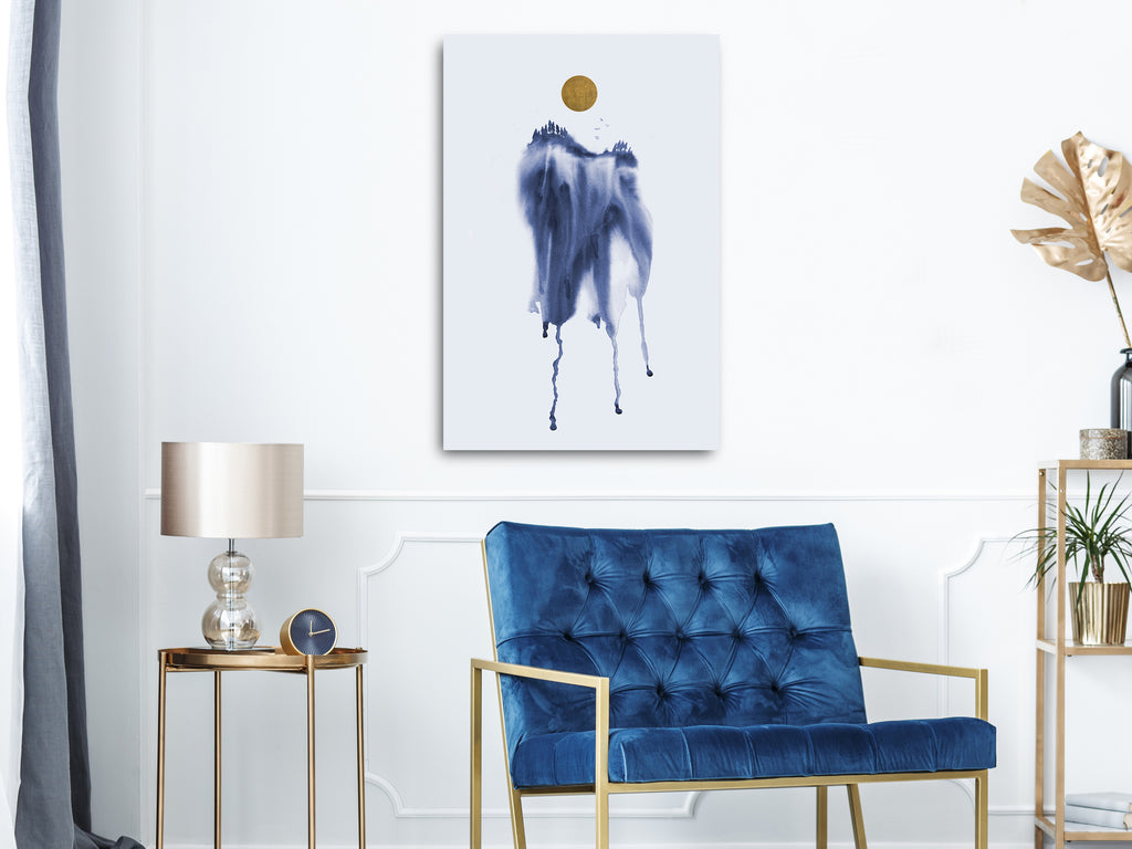 Leinwanddruck Abstrakte Aquarelllandschaft