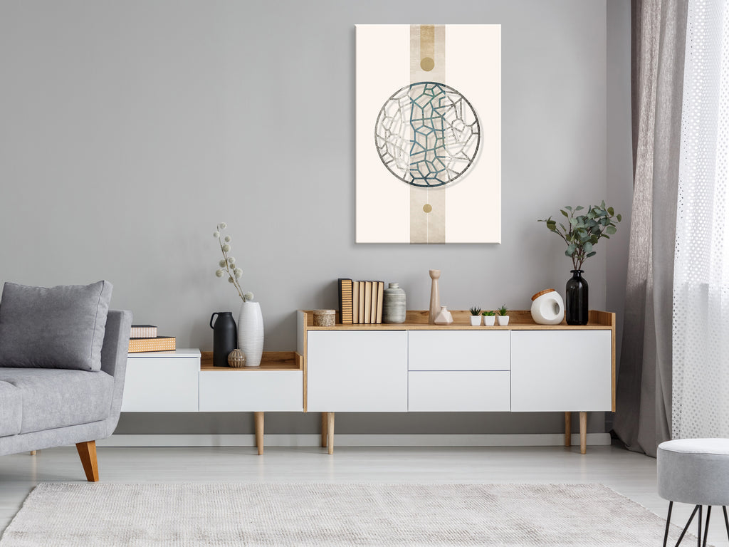 Stylish Abstract Shape Canvas Print for Modern Homes