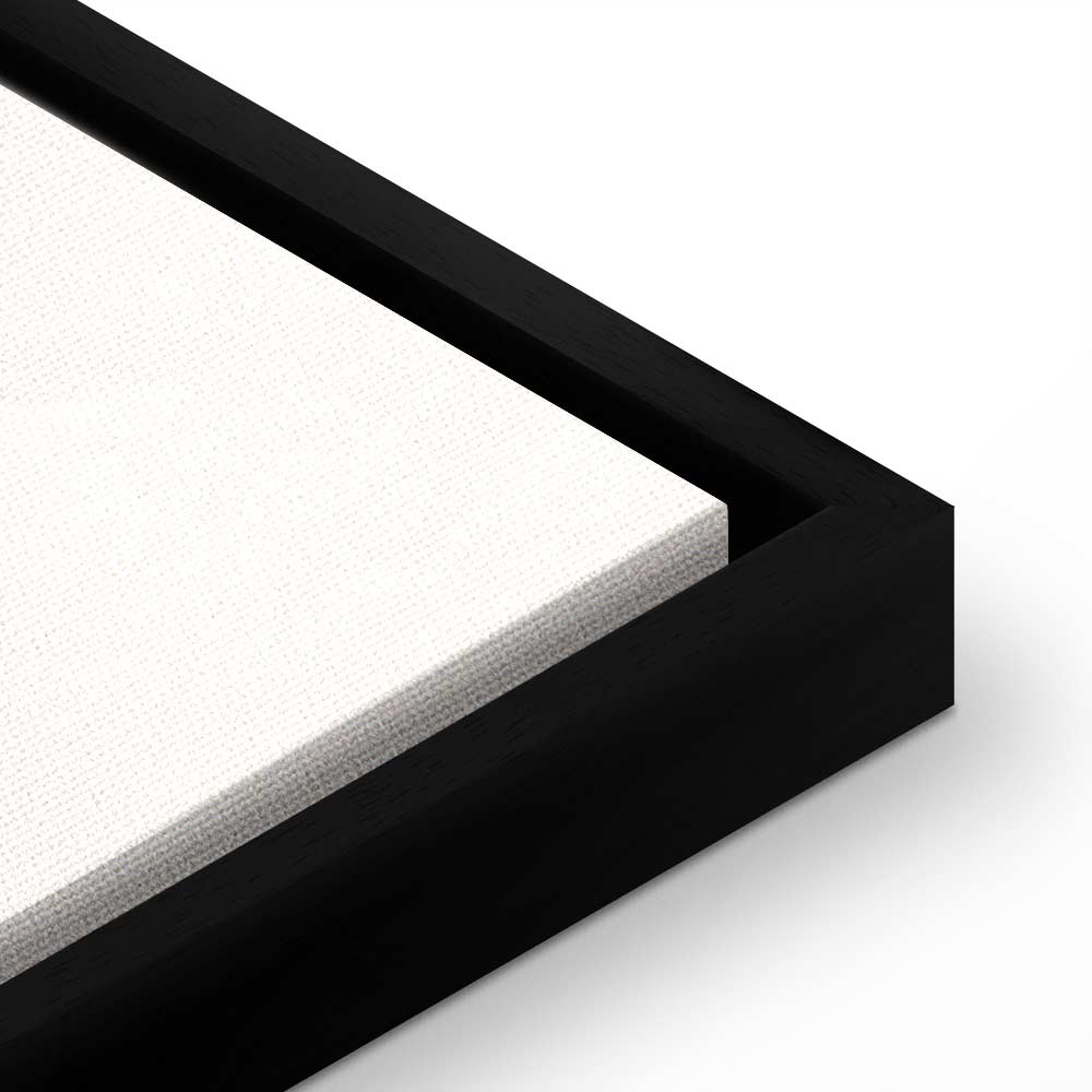 Abstract Circle Geometric Canvas Print