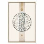 Abstract Circle Geometric Canvas Print