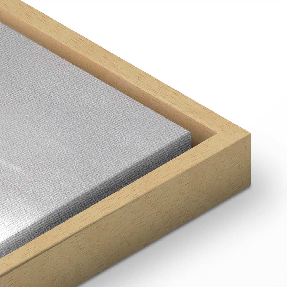 Abstract Sunset Reflection Multicolor Canvas Print