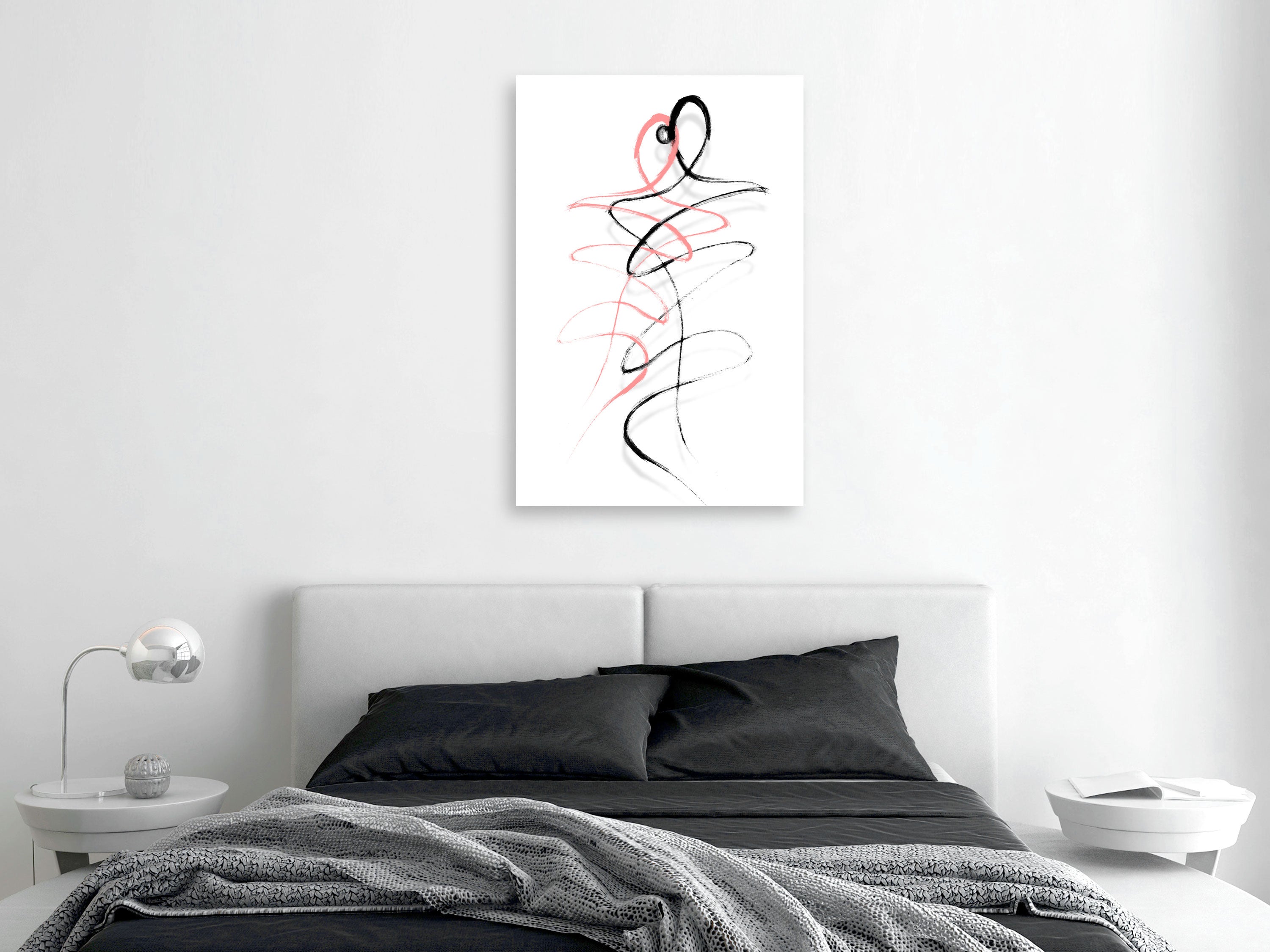 Stylish Abstract Canvas Print for Modern Homes