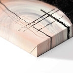 Hand-Painted Abstract Shapes Modern Canvas Print