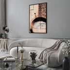 Hand-Painted Abstract Shapes Modern Canvas Print