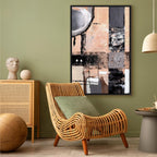 Enchanted Abstract Background Modern Canvas Print