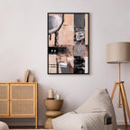 Enchanted Abstract Background Modern Canvas Print