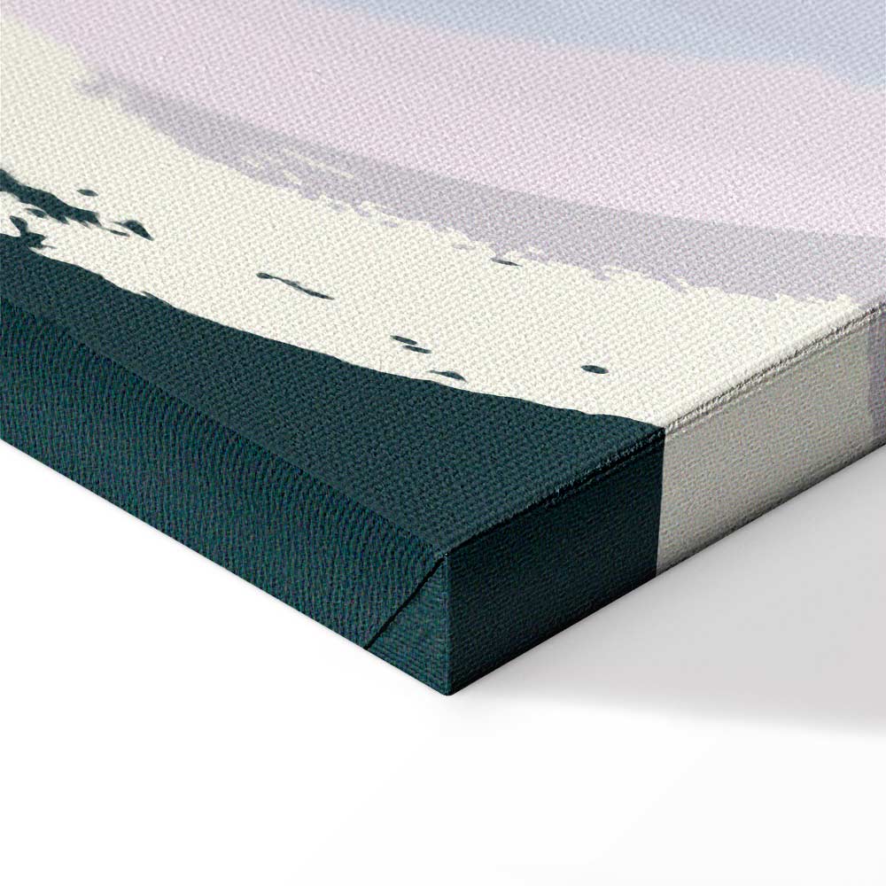 Abstract Gravitation Waves Vertical Canvas Print