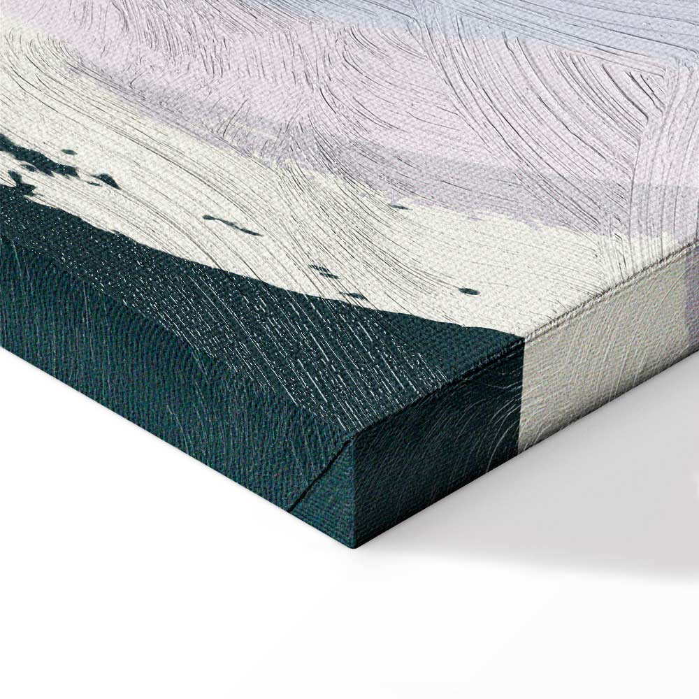 Abstract Gravitation Waves Vertical Canvas Print