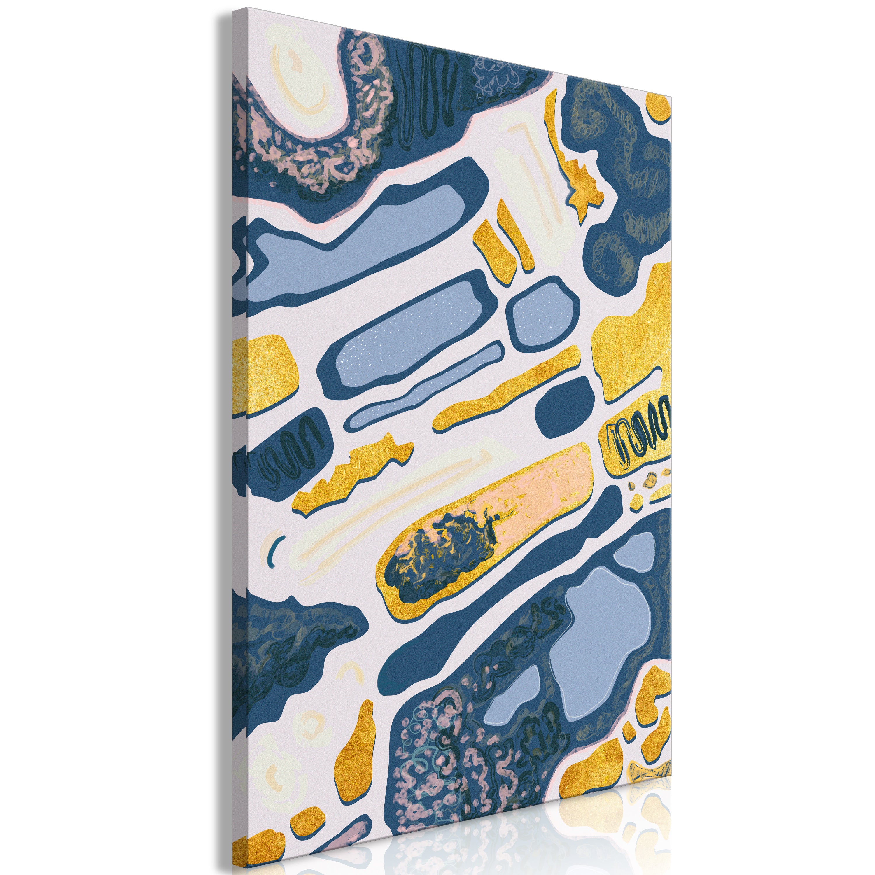 Nature Organica Vertical Canvas Wall Art for Modern Homes