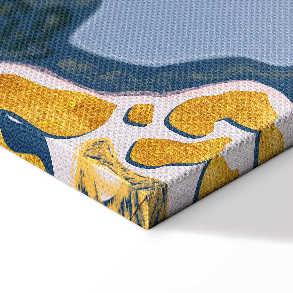 Organic Abstract Nature Texture Canvas Print