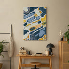 Organic Abstract Nature Texture Canvas Print