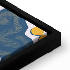 Organic Abstract Nature Texture Canvas Print