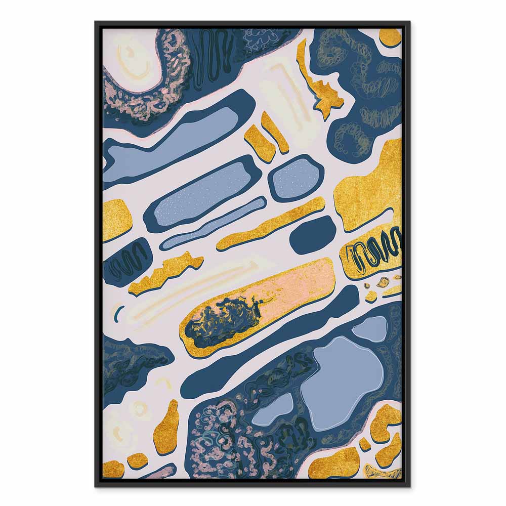 Organic Abstract Nature Texture Canvas Print