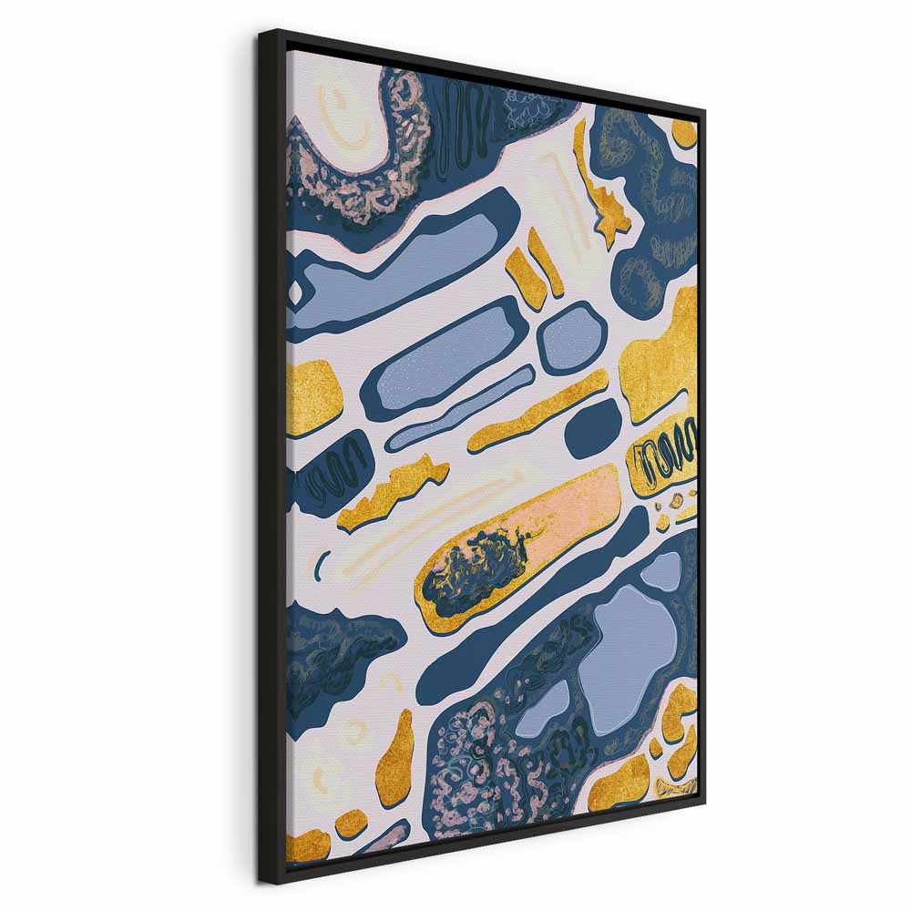 Organic Abstract Nature Texture Canvas Print