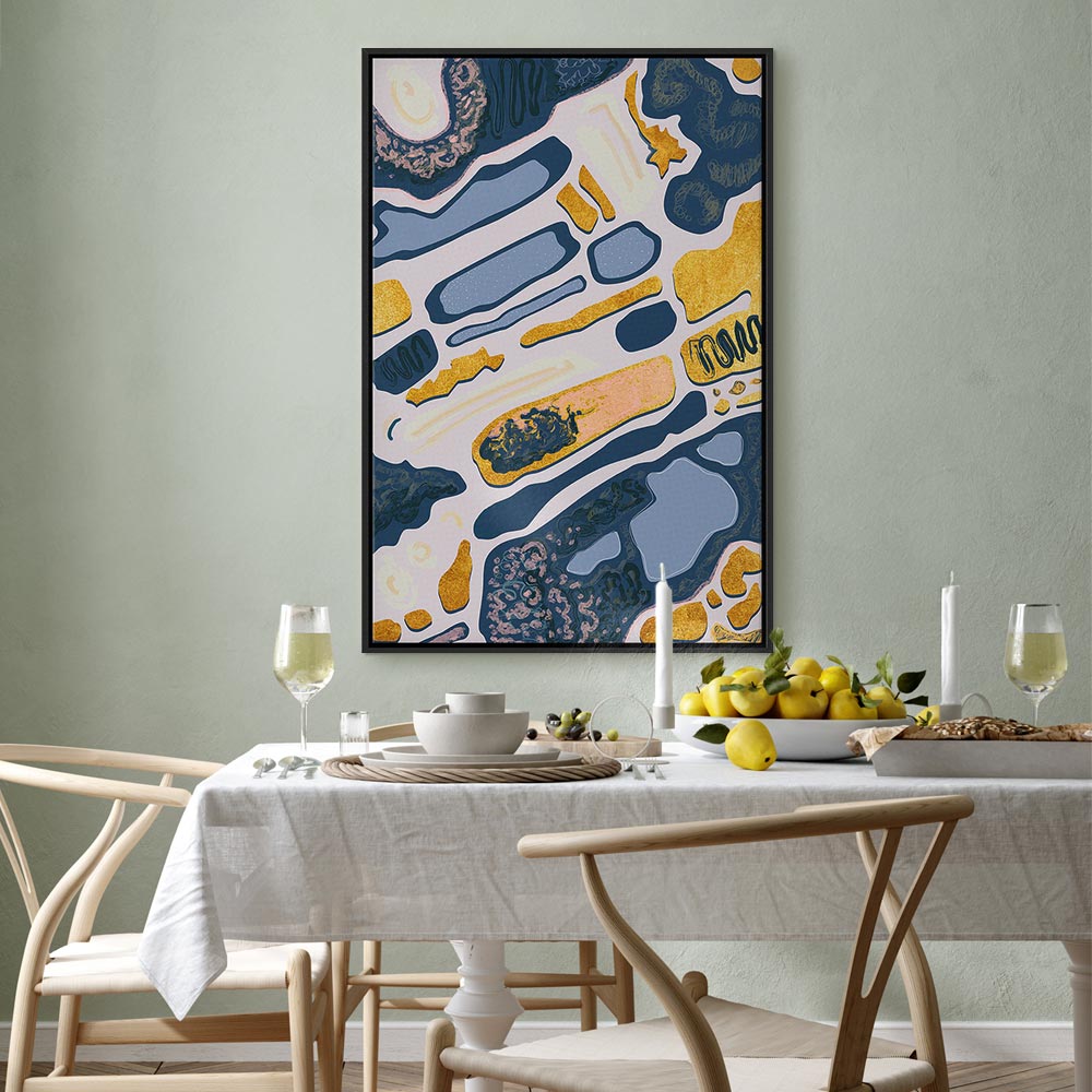 Organic Abstract Nature Texture Canvas Print