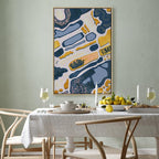 Organic Abstract Nature Texture Canvas Print