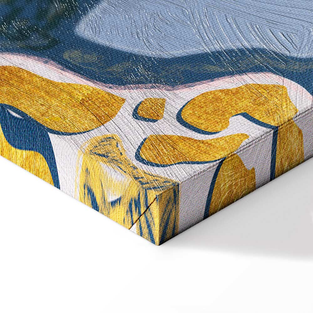 Organic Abstract Nature Texture Canvas Print