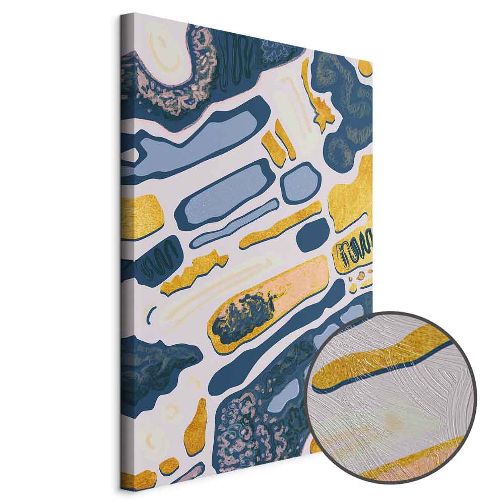 Organic Abstract Nature Texture Canvas Print