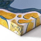 Organic Abstract Nature Texture Canvas Print