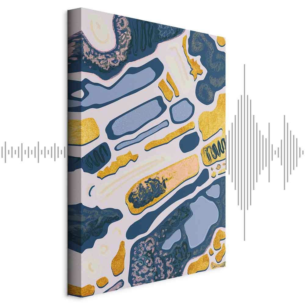 Organic Abstract Nature Texture Canvas Print