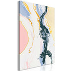 Canvas Print Troubling Thoughts Vertical Art