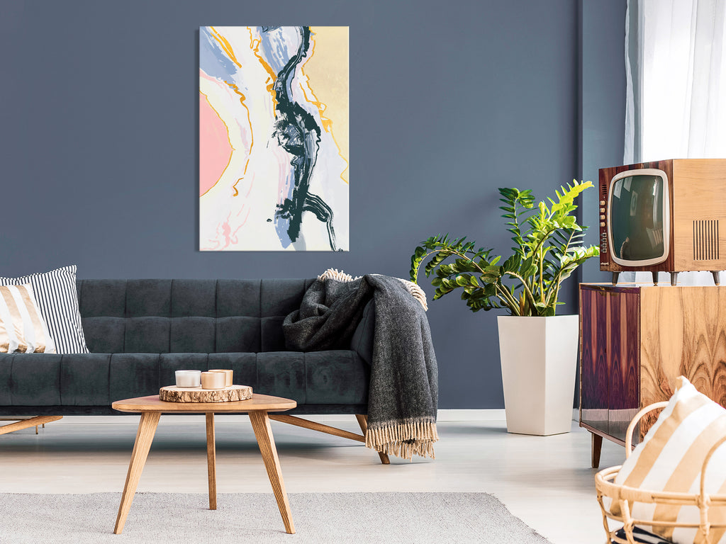 Canvas Print Troubling Thoughts Vertical Art