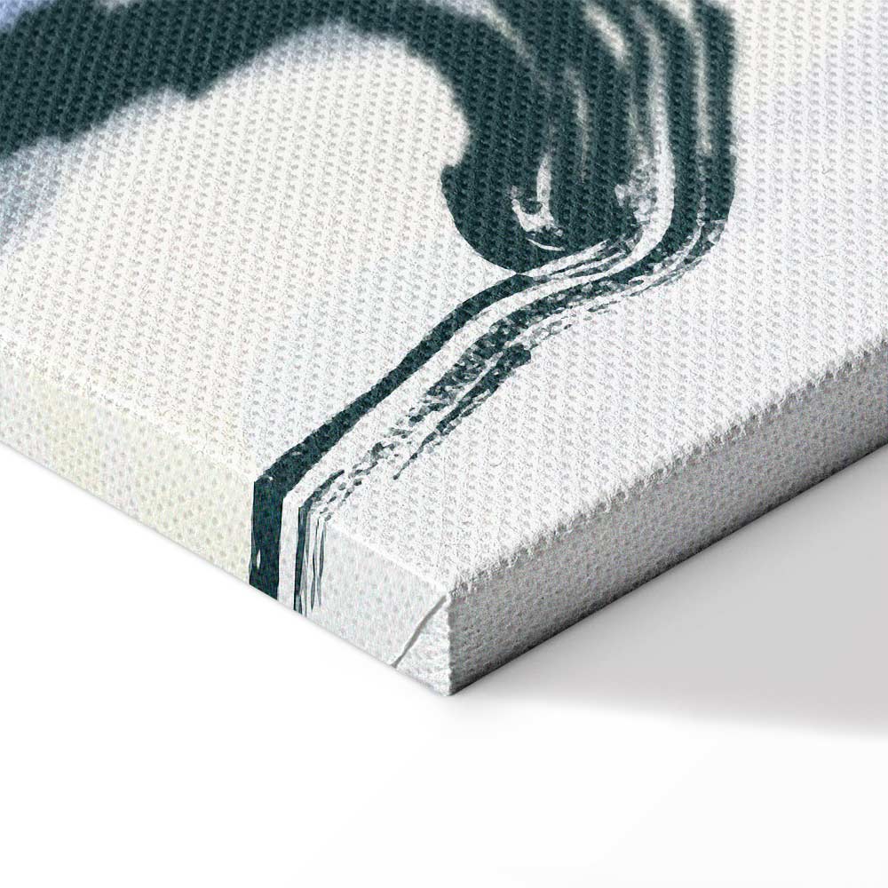 Colourful Abstract Portrait Vertical Canvas Print