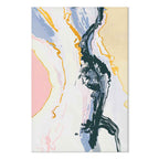 Colourful Abstract Portrait Vertical Canvas Print