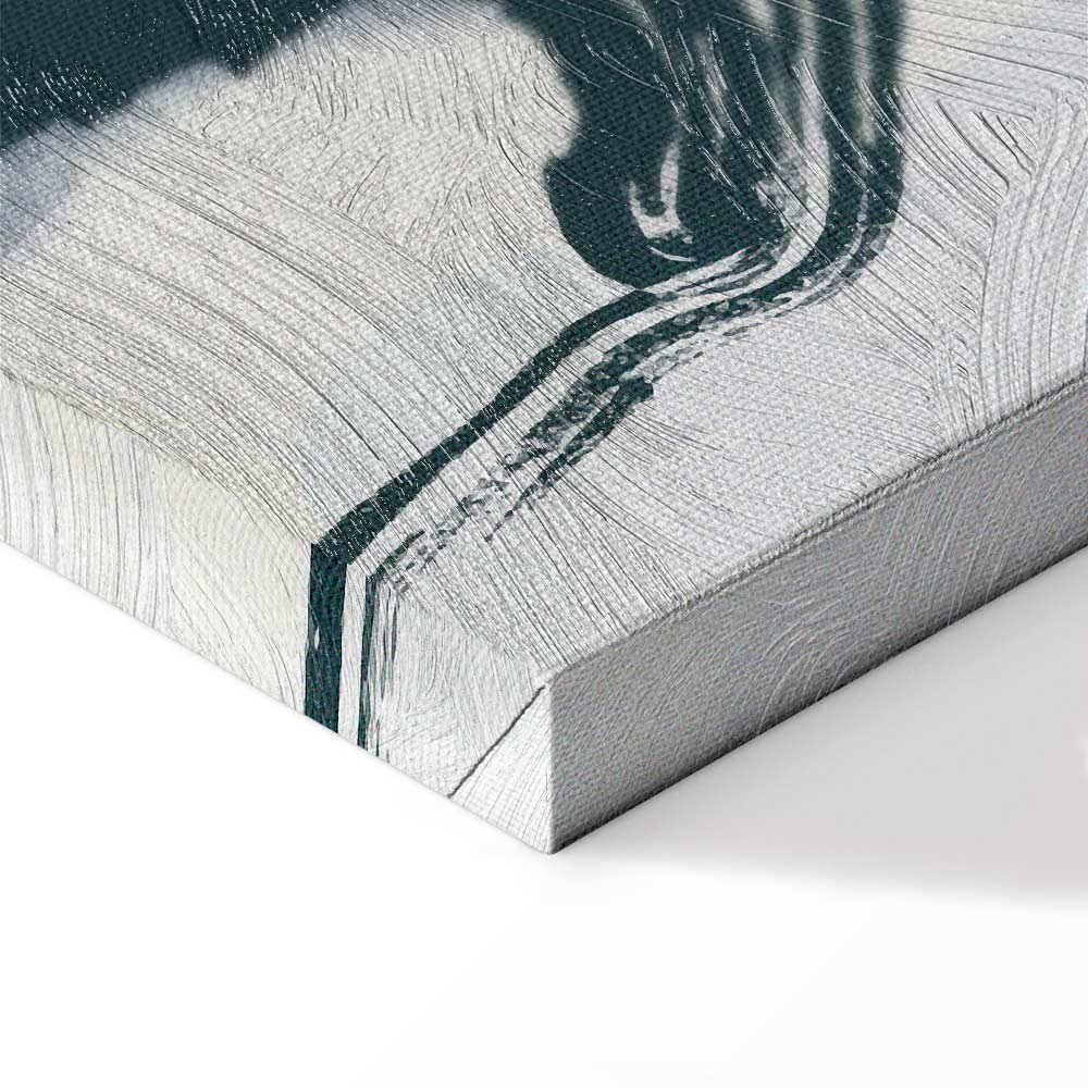 Colourful Abstract Portrait Vertical Canvas Print