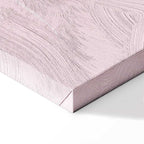 Pink Abstract Accent Vertical Canvas Print