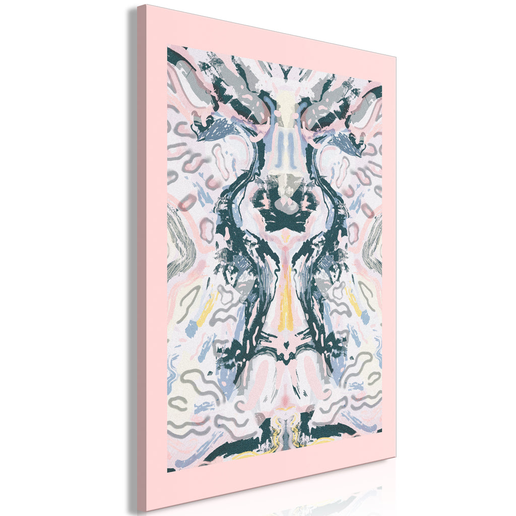 Stylish Abstract Canvas Print with Vivid Colors