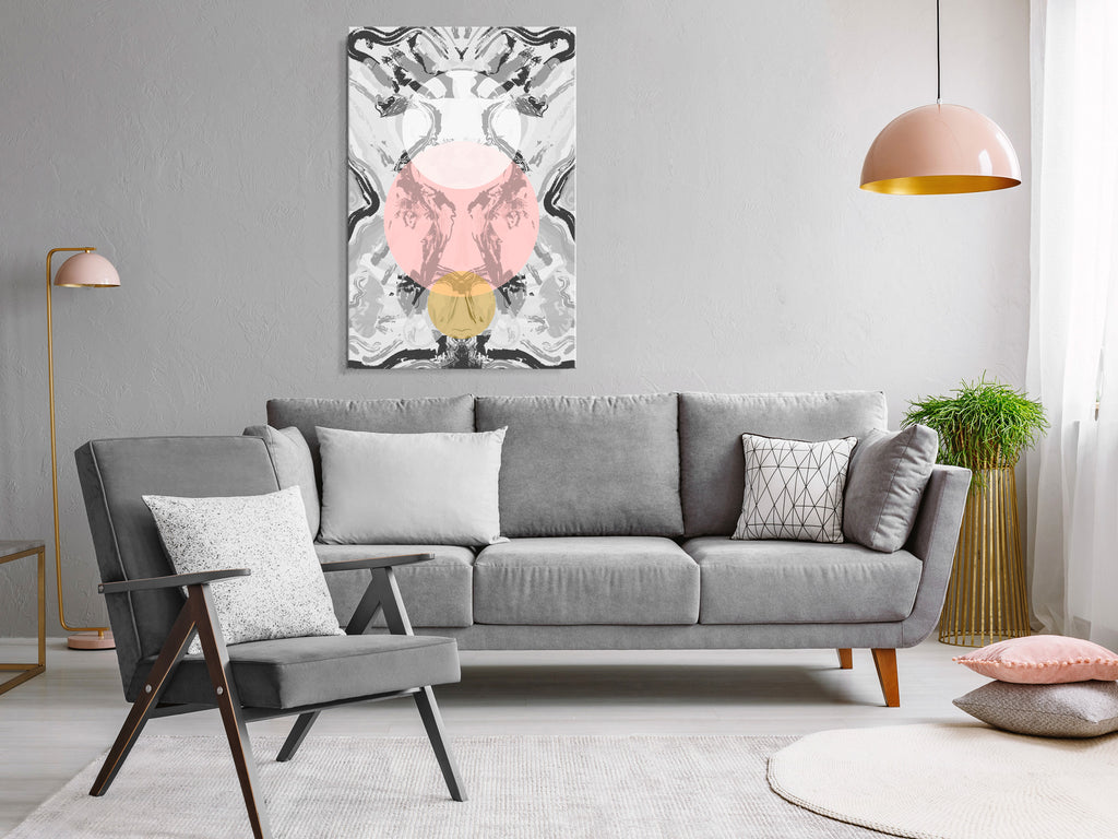 Canvas Print Abstract Ocean Spirit Vertical