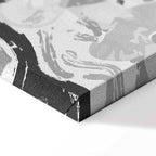 Ocean Wave Abstract Vertical Canvas Print