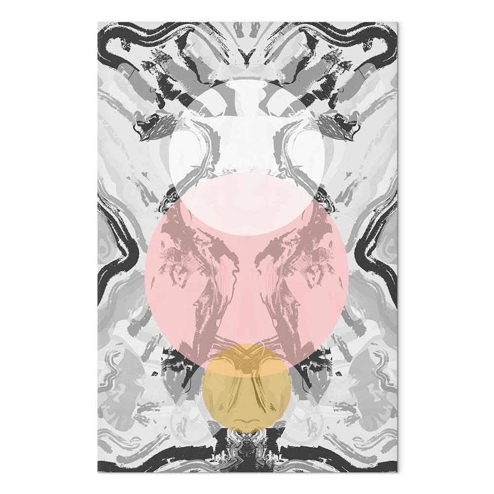 Ocean Wave Abstract Vertical Canvas Print