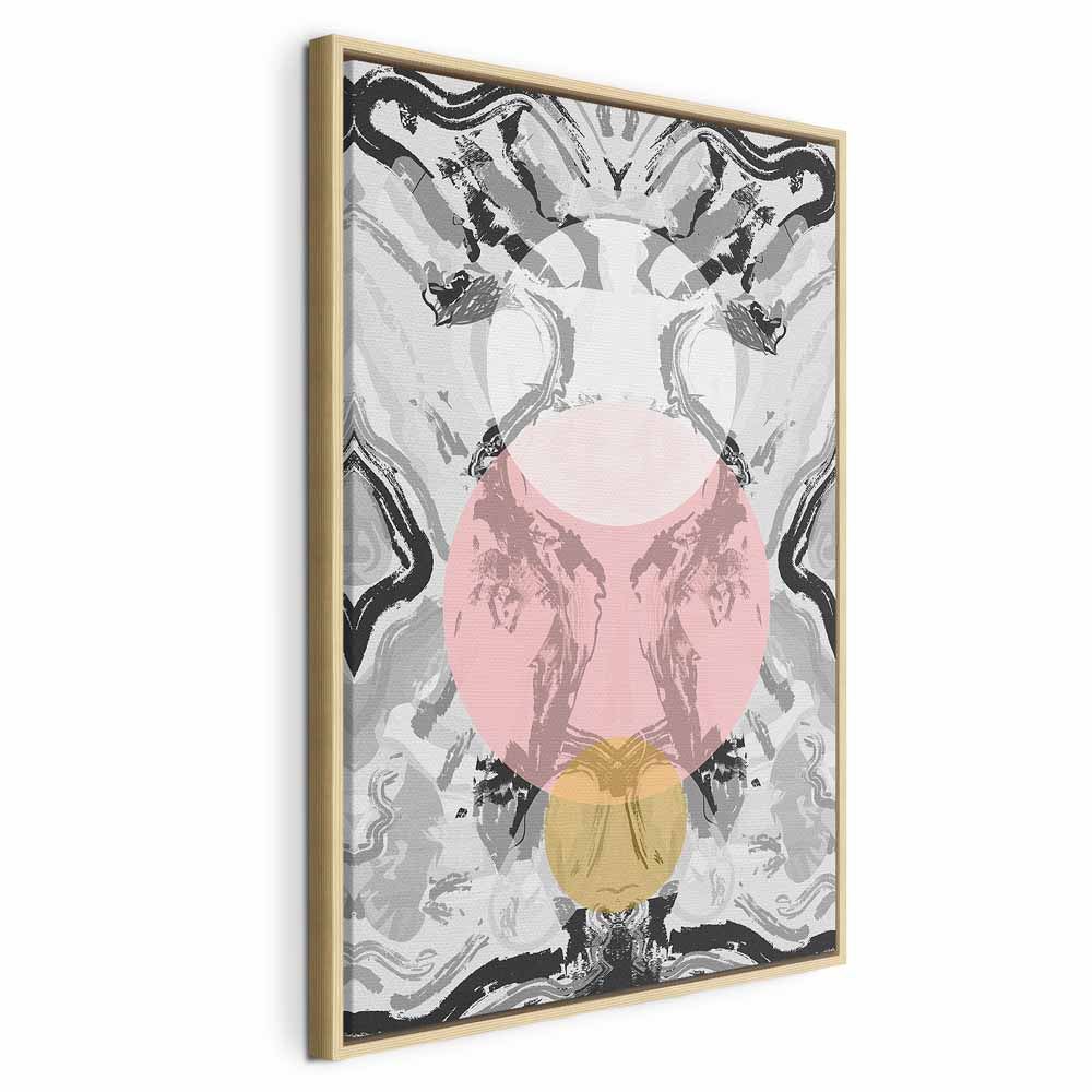 Ocean Wave Abstract Vertical Canvas Print