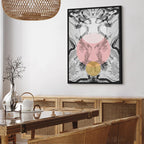 Ocean Wave Abstract Vertical Canvas Print