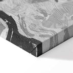 Ocean Wave Abstract Vertical Canvas Print