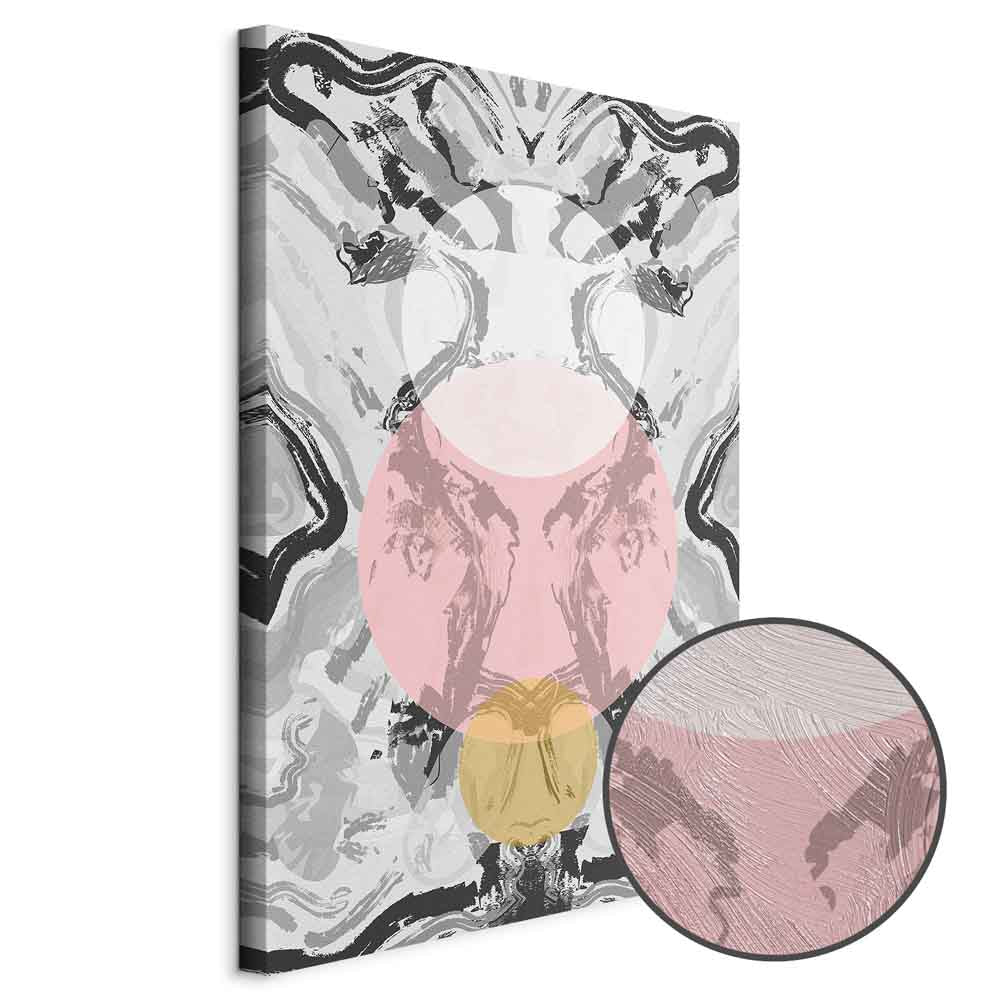 Ocean Wave Abstract Vertical Canvas Print