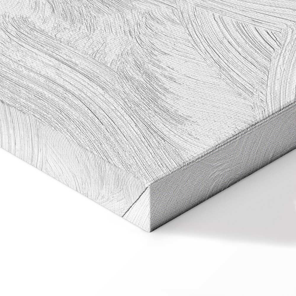 Harmonious Abstract Geometric Vertical Canvas Print