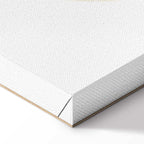 Abstract Gold Trophy Geometric Canvas Print