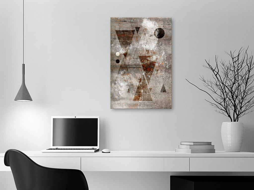Stylish Canvas Print Featuring Horoscope Artwork