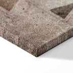 Abstract Geometric Horoscope Vertical Canvas Print