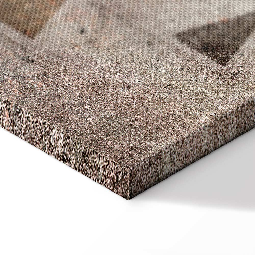 Abstract Geometric Horoscope Vertical Canvas Print