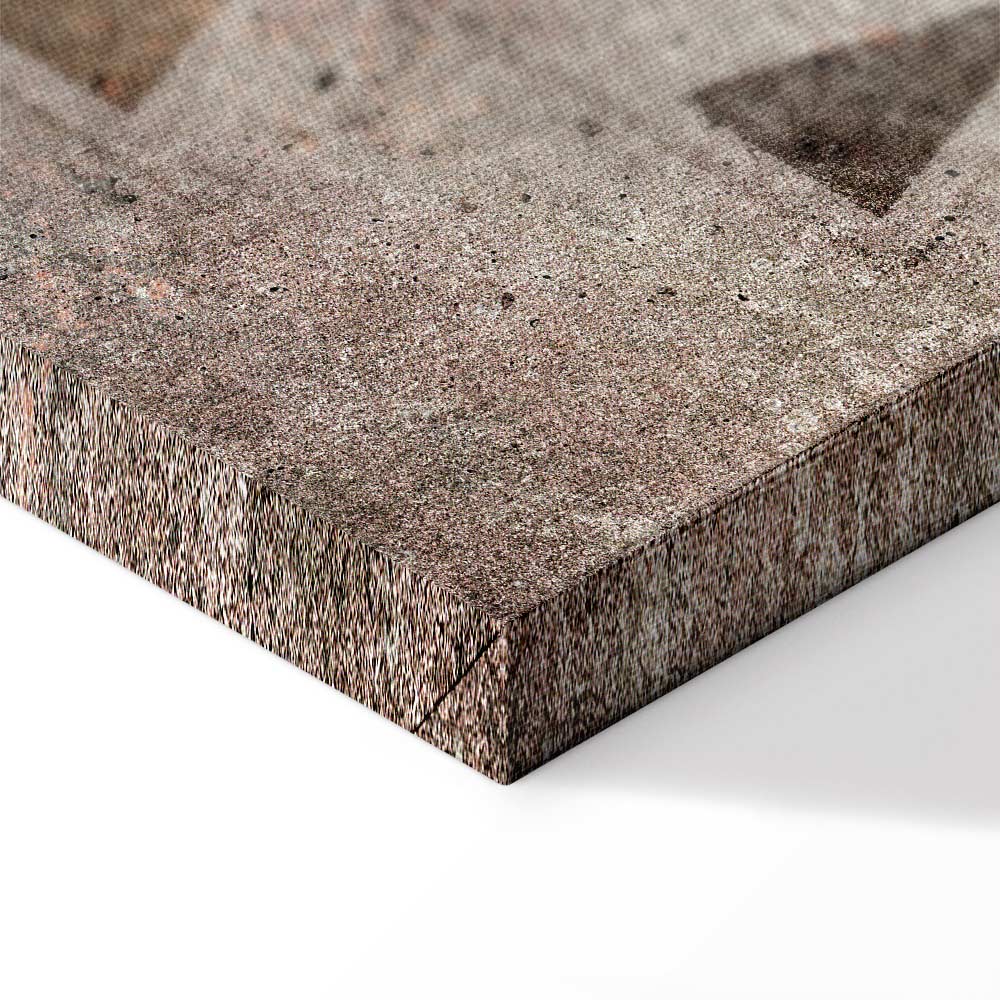 Abstract Geometric Horoscope Vertical Canvas Print