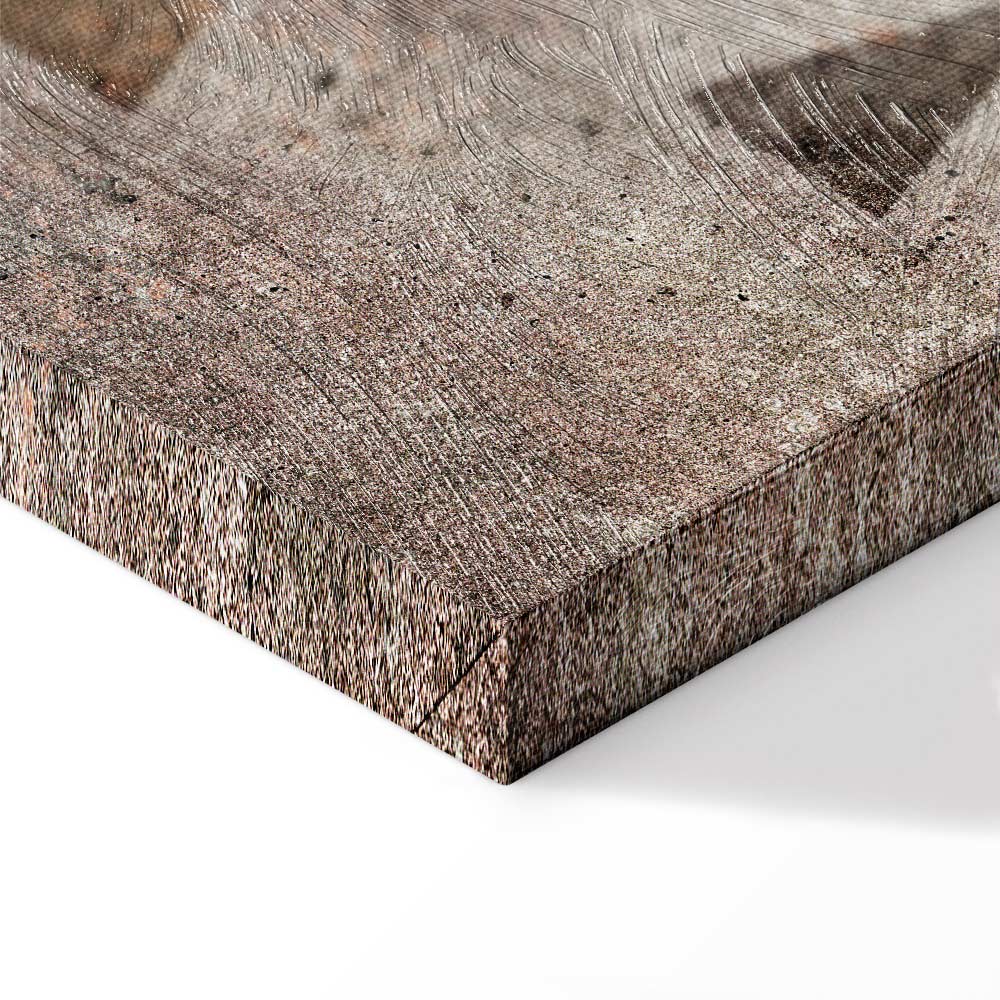 Abstract Geometric Horoscope Vertical Canvas Print