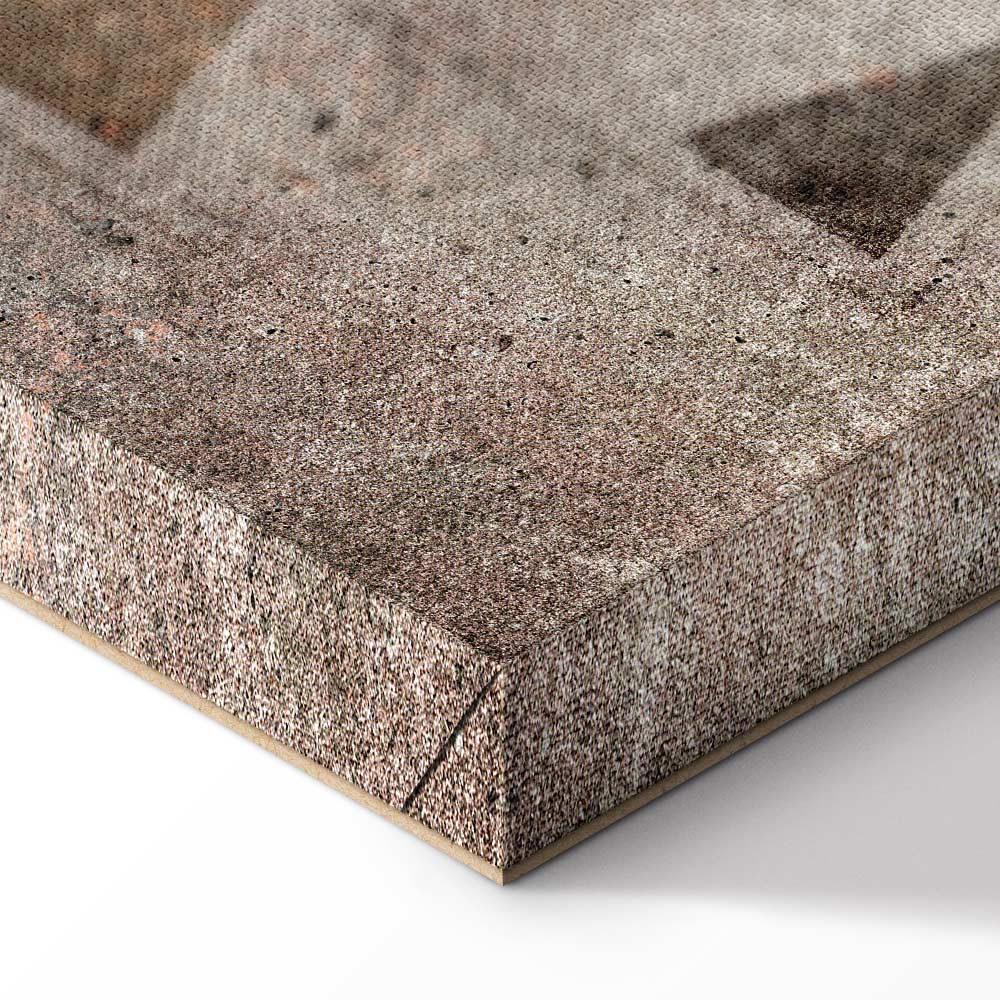 Abstract Geometric Horoscope Vertical Canvas Print