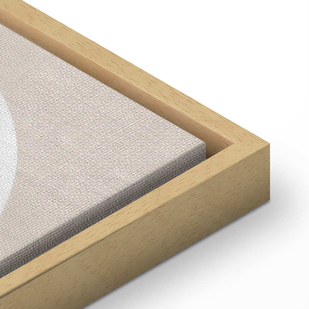 Multicolour Abstract Geometric Vertical Canvas Print