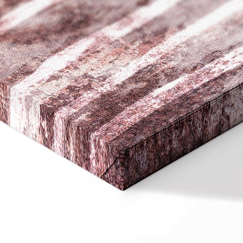 Abstract Texture Harmony Canvas Print